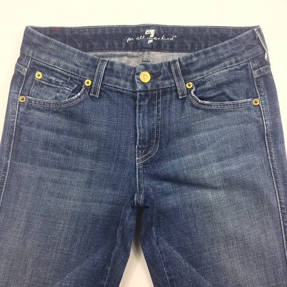 7 For All Mankind Jeans A Pocket Size 26 - Picture 3 of 7